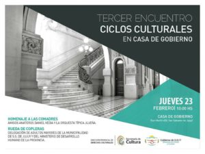 HOMENAJE A LAS COMADRES_Ciclos culturales en casa de gobierno 2017